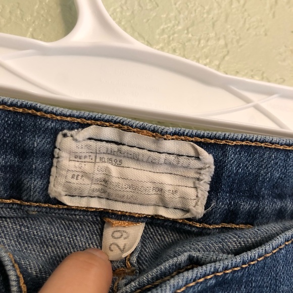 Current/Elliot Rolled Skinny Jeans Wager Size 29 - Picture 6 of 8